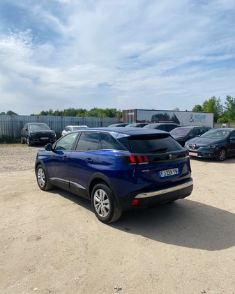 Peugeot 3008 cena 49050 przebieg: 164625, rok produkcji 2019 z Brusy małe 254